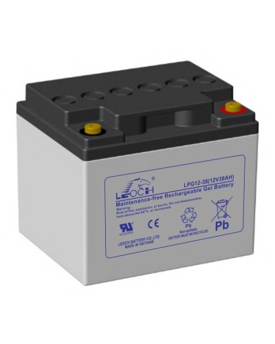 LEOCH LPG 12-38. Аккумулятор герметичный свинцово-кислотный. LEOCH в Ярославле