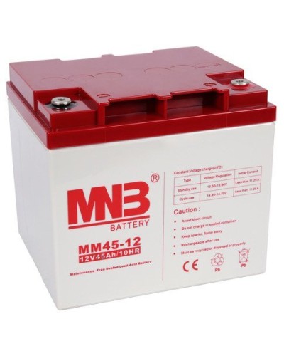 MNB MM 45-12. Аккумулятор герметичный свинцово-кислотный. MNB в Ярославле