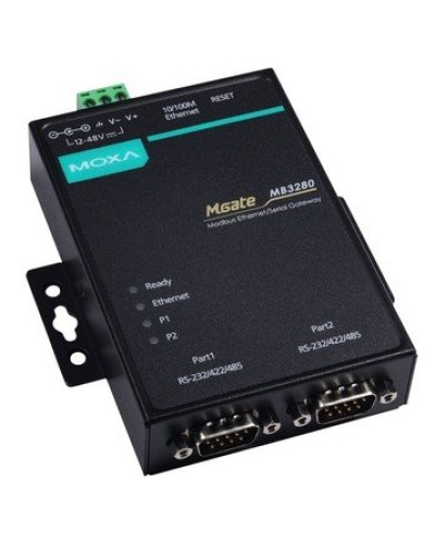 MGate MB3280. 2-портовый преобразователь протоколов. MOXA в Ярославле