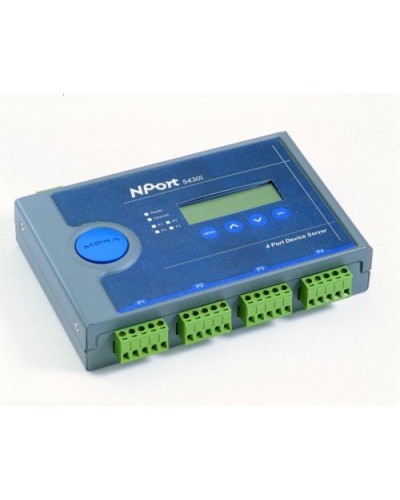 NPort 5430I. 4-портовый асинхронный сервер. MOXA в Ярославле