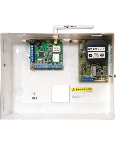 NV 1010c. Устройство оконечное объектовое приемно-контрольное c GSM коммуникатором. NAVIgard в Ярославле