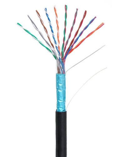 F/UTP 10pair, Cat5, Out, PE (EC-UF010-5-PE-BK-3). Кабель «витая пара» (LAN) для структурированных систем связи. NETLAN в Ярославле