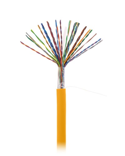U/UTP 25pair, Cat5, In, LSZH (EC-UU025-5-LSZH-OR-3). Кабель «витая пара» (LAN) для структурированных систем связи. NETLAN в Ярославле