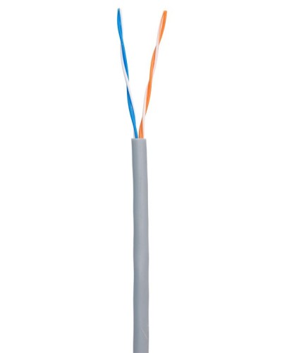 U/UTP 2pair, Cat5, In, PVC (EC-UU002-5-PVC-GY). Кабель «витая пара» (LAN) для структурированных систем связи. NETLAN в Ярославле