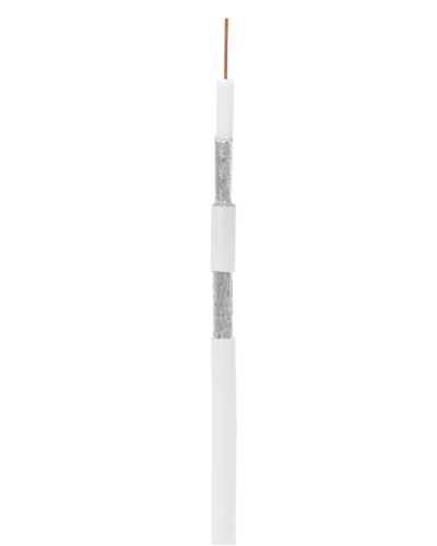 RG-11 CCS, In, PVC (EC-C2-21123A-WT-3). Кабель коаксиальный омедненный. NETLAN в Ярославле