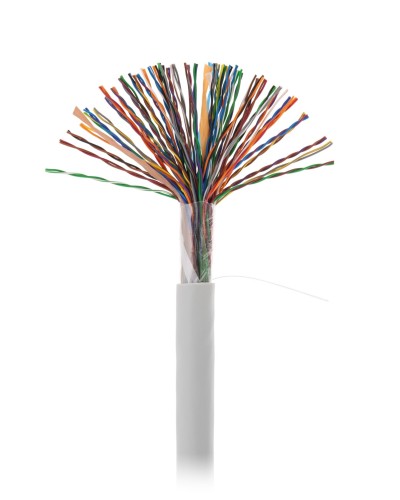 U/UTP 50pair, Cat5, In, PVC (EC-UU050-5-PVC-GY-3). Кабель «витая пара» (LAN) для структурированных систем связи. NETLAN в Ярославле