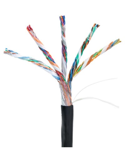 U/UTP 25pair, Cat5, Out, PE (EC-UU025-5-PE-BK-3). Кабель «витая пара» (LAN) для структурированных систем связи. NETLAN в Ярославле
