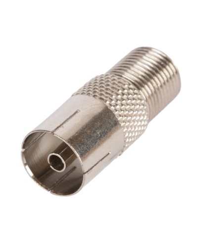 EC-CC-F-PAL-FM-MT-100 (100 шт). Адаптер для коаксиальных кабелей, F-тип-PAL-female. NETLAN в Ярославле