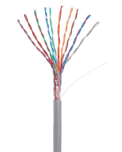 U/UTP 10pair, Cat5, In, PVC (EC-UU010-5-PVC-GY-3). Кабель «витая пара» (LAN) для структурированных систем связи. NETLAN в Ярославле