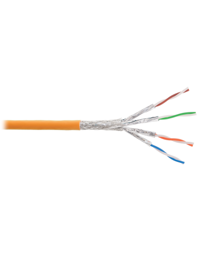 S/FTP, 4pair, Cat.6a, Solid, In, LSZH (NKL 9355C-OR). Кабель «витая пара» (LAN) для структурированных систем связи. NIKOLAN в Ярославле