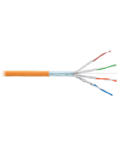 F/FTP 4pair, Cat6a, Solid, In, нг(А)-HF (NMC 4355C-OR). Кабель «витая пара» (LAN) для структурированных систем связи. NIKOMAX в Ярославле