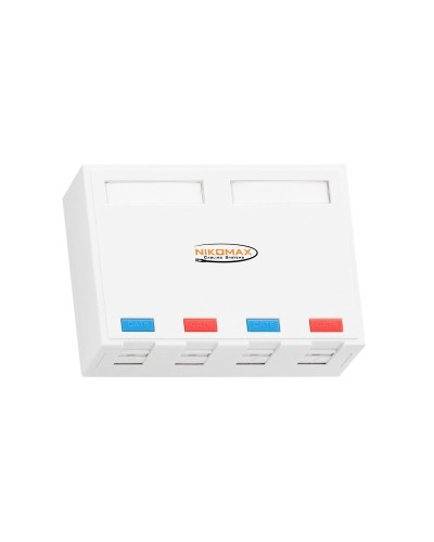 NMC-MB4P-ST-WT. Корпус настенной розетки. NIKOMAX в Ярославле