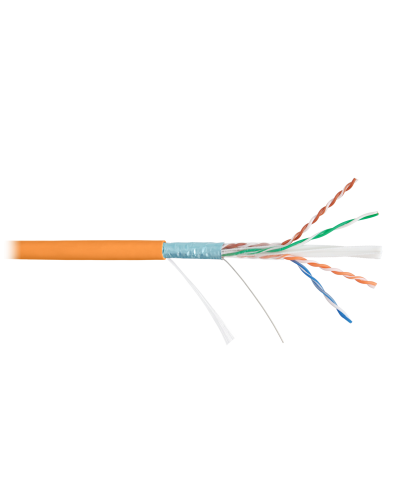 F/UTP 4pair, Cat6, Solid, In, нг(А)-HF (NMC 4240C-OR). Кабель «витая пара» (LAN) для структурированных систем связи. NIKOMAX в Ярославле
