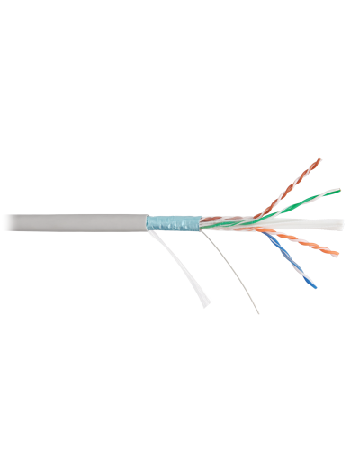 F/UTP 4pair, Cat6, Solid, In, PVC (NMC 4240A-GY). Кабель «витая пара» (LAN) для структурированных систем связи. NIKOMAX в Ярославле