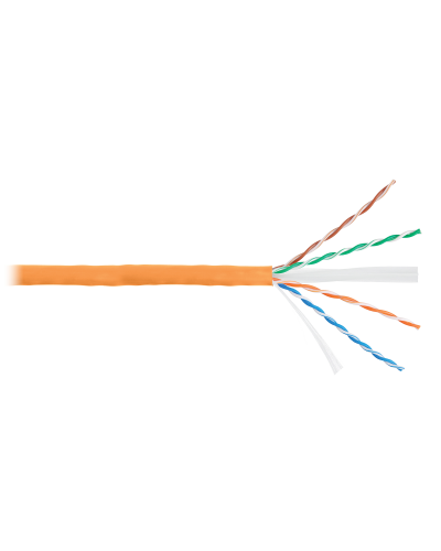 U/UTP 4pair, Cat6, Solid, In, нг(А)-HF (NMC 4140C-OR). Кабель «витая пара» (LAN) для структурированных систем связи. NIKOMAX в Ярославле
