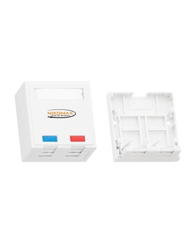 NMC-MB2P-ST-WT. Корпус настенной розетки. NIKOMAX в Ярославле