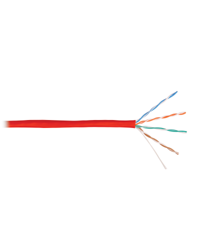 U/UTP 4pair, Cat5e, Solid, In, нг(А)-HF (NMC 9100C-RD). Кабель «витая пара» (LAN) для структурированных систем связи. NIKOMAX в Ярославле