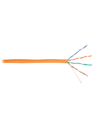 U/UTP 4pair, Cat5e, Solid, In, нг(А)-HF (NMC 2100C-OR). Кабель «витая пара» (LAN) для структурированных систем связи. NIKOMAX в Ярославле