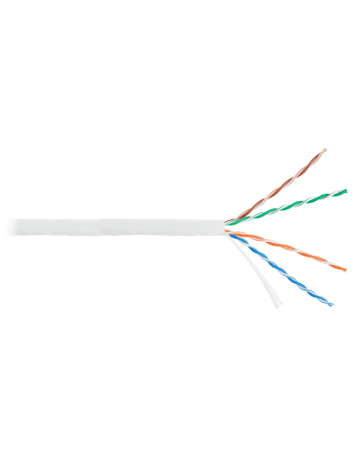 U/UTP 4pair, Cat5e, Solid, In, нг(А)-HF (NMC 9100C-WT). Кабель «витая пара» (LAN) для структурированных систем связи. NIKOMAX в Ярославле