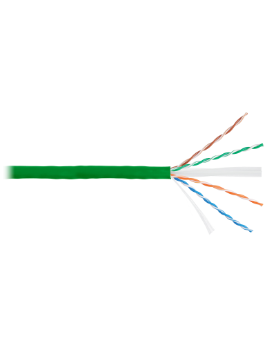 U/UTP 4pair, Cat6, Solid, In, нг(А)-HF (NMC 4140C-GN). Кабель «витая пара» (LAN) для структурированных систем связи. NIKOMAX в Ярославле
