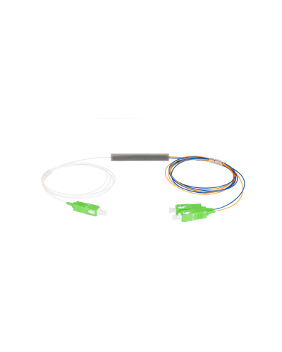 NMF-SPP1X2A1-SCA-M. Сплиттер планарный 1x2, 9/125мкм, SC/APC, 0.9 мм. NIKOMAX в Ярославле