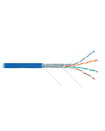 F/UTP 4pair, Cat5e, Solid, In, нг(А)-HF (NMC 9200C-BL). Кабель «витая пара» (LAN) для структурированных систем связи. NIKOMAX в Ярославле