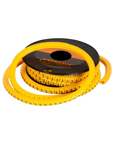 NMC-CMR-J-YL-500 (500шт). Маркер кабельный. NIKOMAX в Ярославле