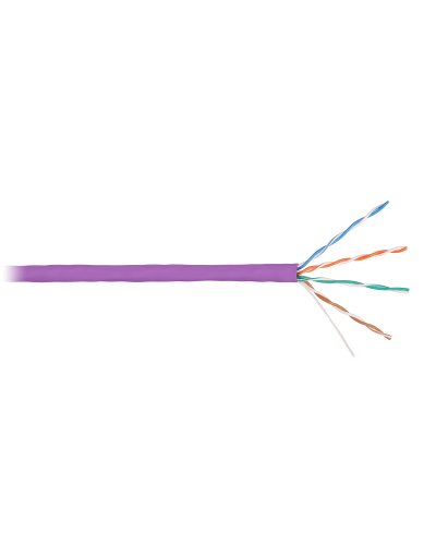 U/UTP 4pair, Cat5e, Solid, In, нг(А)-HF (NMC 9100C-VL). Кабель «витая пара» (LAN) для структурированных систем связи. NIKOMAX в Ярославле