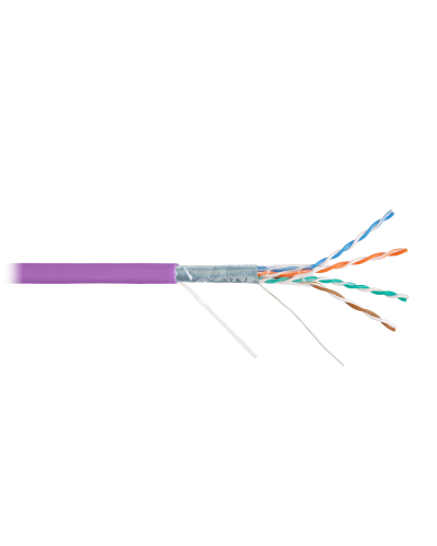 F/UTP 4pair, Cat5e, Solid, In, нг(А)-HF (NMC 4200C-VL). Кабель «витая пара» (LAN) для структурированных систем связи. NIKOMAX в Ярославле