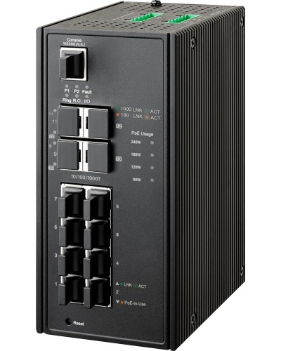 NIS-3500-3412PGE (64PY0804). Коммутатор управляемый с PoE. NSGate в Ярославле
