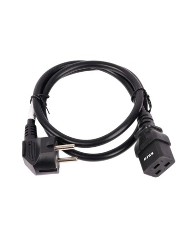 NTSS-PC19772 C19-Schuko проводник.:3х1.5мм2 3м 220/250В 16А черный. Кабель питания. NTSS в Ярославле