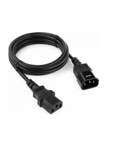 NTSS-PC13145 C13-С14 проводник.:3х1мм2 3м 220/250В 10А черный. Кабель питания. NTSS в Ярославле