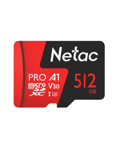 NT02P500PRO-512G-R. Карта памяти microSDXC, 512 ГБ, Class 10. Netac в Ярославле