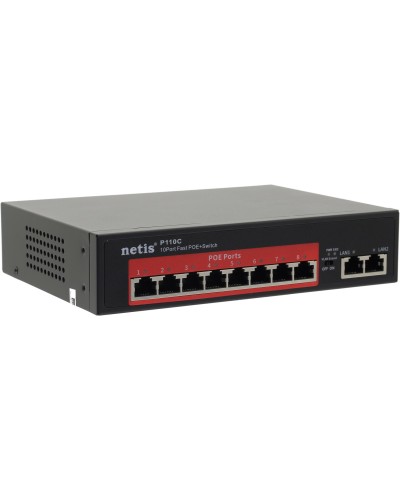 Netis P110C. Коммутатор сетевой PoE неуправляемый. Netis в Ярославле
