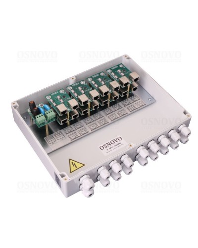 SP-IP8/1000PW. Устройство грозозащиты цепей Ethernet. OSNOVO в Ярославле