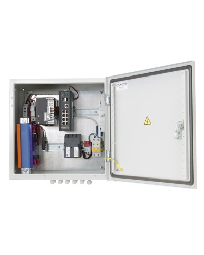 OS-44TB1(SW-80802/ILS(port 90W)). Уличный коммутатор с PoE. OSNOVO в Ярославле