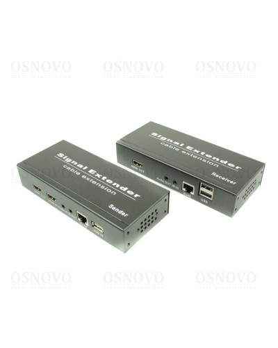 TLN-HiKM2+RLN-HiKM2. Удлинитель HDMI, ИК-сигнала, 2*USB. OSNOVO в Ярославле