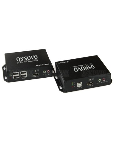 TLN-HiKMA/1+RLN-HiKMA/1. Удлинитель HDMI, USB, RS232, ИК-сигнала. OSNOVO в Ярославле