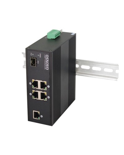 SW-40501/IC. Промышленный PoE коммутатор Fast Ethernet на 6 портов. OSNOVO в Ярославле