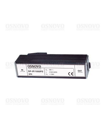 SP-IP/1000PD. Устройство грозозащиты цепей Ethernet. OSNOVO в Ярославле