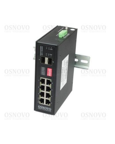 SW-80802/I(Port 90W, 300W). Коммутатор с PoE. OSNOVO в Ярославле
