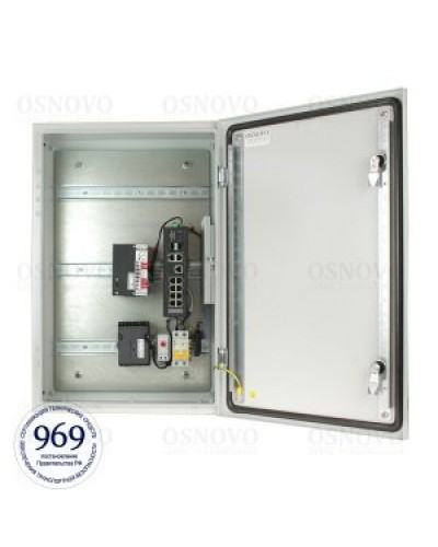 OS-46T1(SW-80822/ILR). Уличная станция с термостабилизацией и резервным питанием. OSNOVO в Ярославле