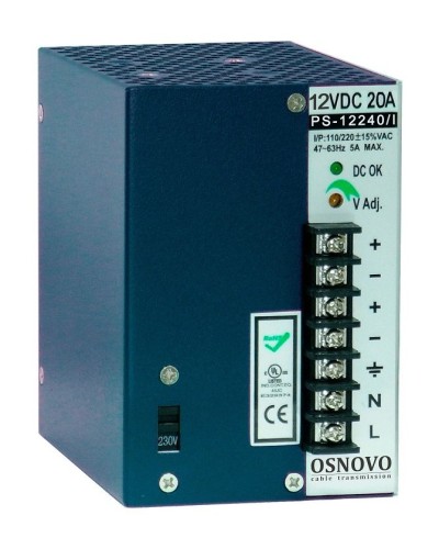 PS-12240/I. Блок питания промышленный. OSNOVO в Ярославле