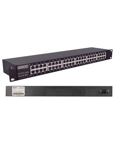 SP-IP24/100R. Устройство грозозащиты цепей Ethernet. OSNOVO в Ярославле