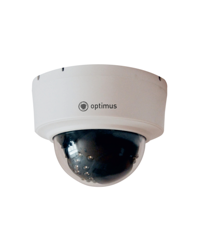 IP-S025.0(2.8)P_V.1. Видеокамера IP купольная. Optimus в Ярославле
