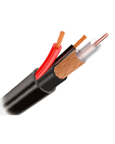 КВК-П 2х0.75 (outdoor) CCA Light. Кабель комбинированный для систем видеонаблюдения. Optimus в Ярославле