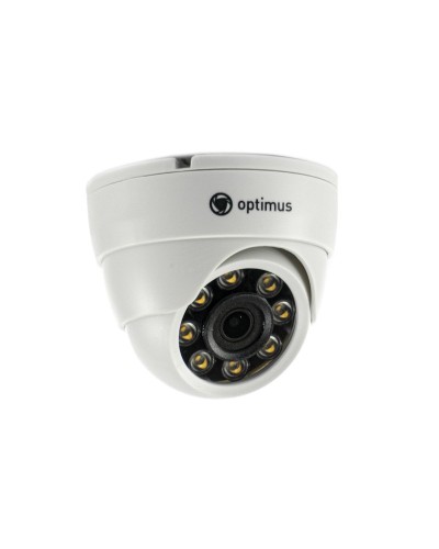 IP-E025.0(2.8)PF_DP03. Видеокамера IP купольная. Optimus в Ярославле
