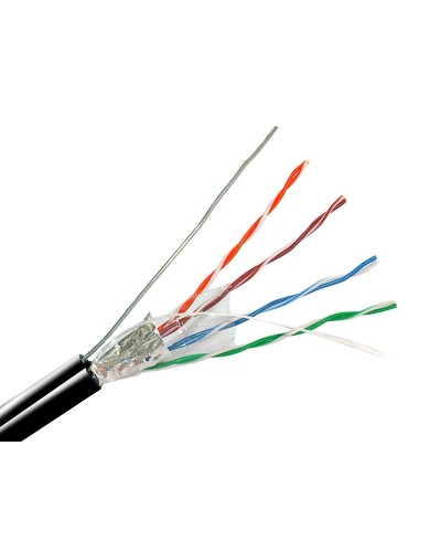 FTP-5e 4х2х0.51 Cu (outdoor) С ТРОСОМ. Кабель «витая пара» (LAN) для структурированных систем связи. Optimus в Ярославле