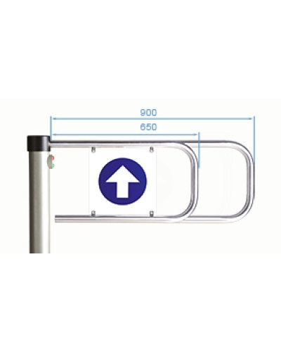PERCo-ASG-650. Створка для калитки. PERCo в Ярославле