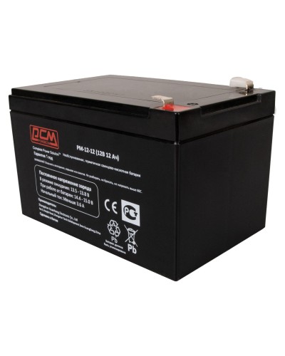 PM-12-12. Аккумулятор герметичный свинцово-кислотный. POWERCOM в Ярославле